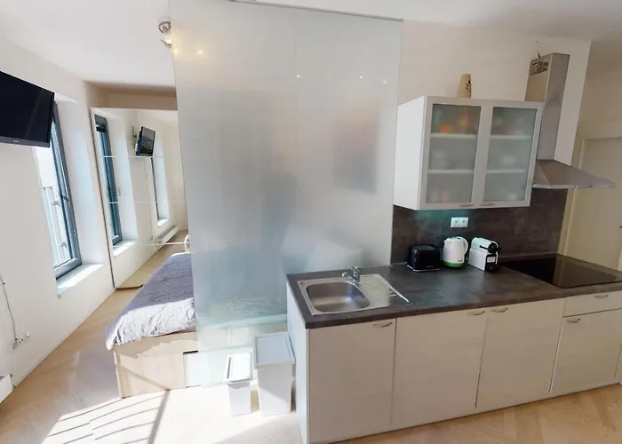 Apartman Onsite Free Garage Parking, 10min Centre By Bus